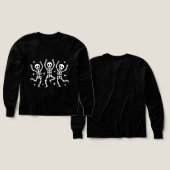 Chemise de Skeletons Halloween Garçons (Motif recto et verso)