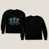 Chemise de Skeletons Halloween Garçons (Motif recto et verso)