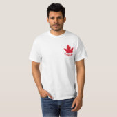 Chemise de souvenir du Canada de T-shirt de (Devant entier)