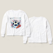Chemise de sport vibes quotidiens (Motif Recto et Verso)