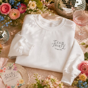 Chemise de sweat à l'effigie de Club Thirty pour a