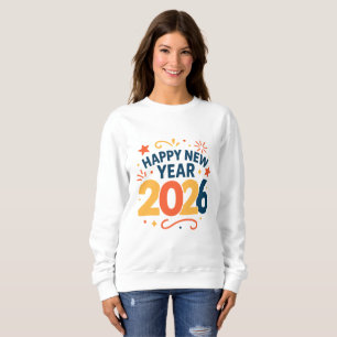 Chemise de sweat de célébration Bonne Année 2026