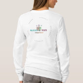 Chemise de sweat - shirt à capuche de wow (Dos)