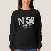 Chemise de sweatshirt pour 50e anniversaire (Devant)