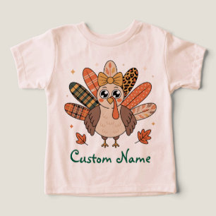 Chemise de Thanksgiving Coquette Unisexe pour Dind