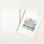 Chemise de typographie d'appréciation de la semain (Devant avec enveloppe)