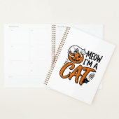 Chemise de typographie de citrouille de chat drôle (Devant avec enveloppe)