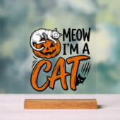 Chemise de typographie de citrouille de chat drôle (Neutre)