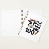 Chemise de vache 100 jours Gravure vintage design (Devant avec enveloppe)