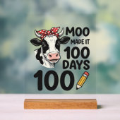 Chemise de vache 100 jours Gravure vintage design (Neutre)