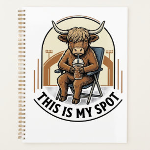 Chemise de vache de baseball avec mascotte de café