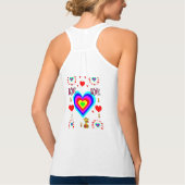 chemise débardeur valentines femme (Dos)