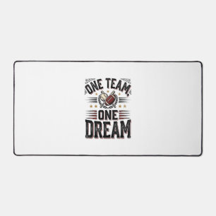 Chemise d'équipe sportive vintage One Team One Dre