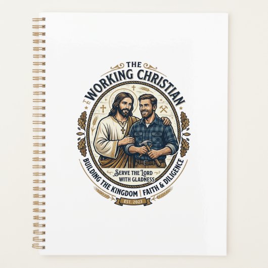 Chemise des métiers de la construction de Jésus Gr (Devant)