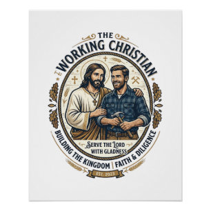 Chemise des métiers de la construction Jésus Graph