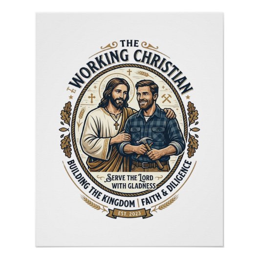 Chemise des métiers de la construction Jésus Graph (Devant)