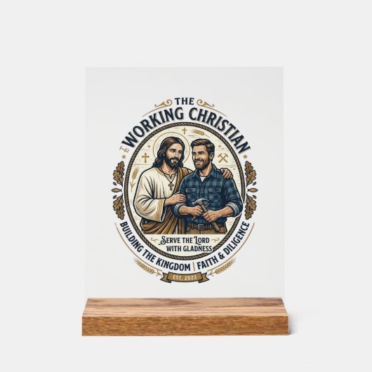 Chemise des métiers de la construction Jésus Graph (Recto)