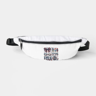 Chemise d'été patriotique vintage USA 1776 Design_