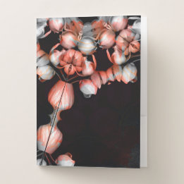 Chemise Dossier "Coeur blanc en noir du soleil"