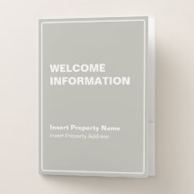 Informations d'accueil modifiées