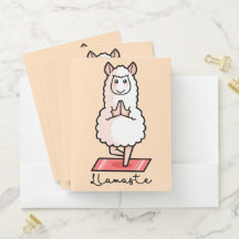 Lama de yoga - Llamaste