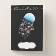 Méduse florale personnalisée