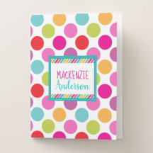 Point Polka Coloré Lumineux