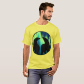 Chemise d'ours Northern Lights T-shirt d'ours biol (Devant entier)