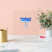 Chemise Dragonfly bleu Aquarelle Art Damselfly Ins (Mariage)