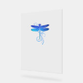 Chemise Dragonfly bleu Aquarelle Art Damselfly Ins (Angle)
