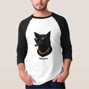 Chemise drôle de chat cool – T-shirt de chat gangs