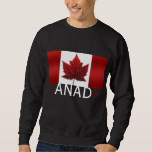 Chemise du drapeau du Canada Sweatshirts de souven