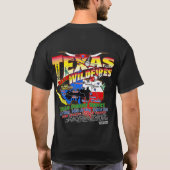 Chemise du feu de forêt du Texas - T-shirt du feu (Dos)