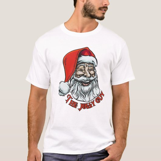 Chemise du Père Noël | Le T-shirt Guy Jolly (Devant)