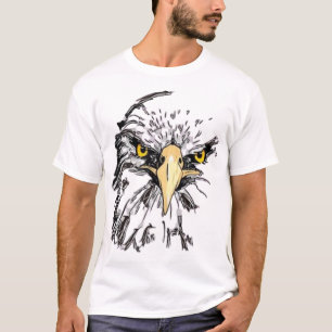 Chemise Eagle Tshirt d'aigle chauve Golden Eag