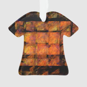 Chemise en acrylique d'art Abstrait au mur