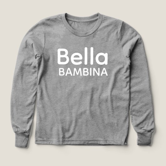 Chemise en molleton italienne sicilienne Bella Bam (Motif recto)