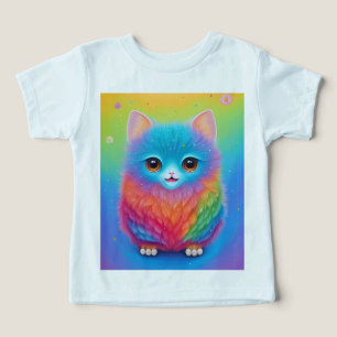 Chemise en T-shirt couleur mignonne animal