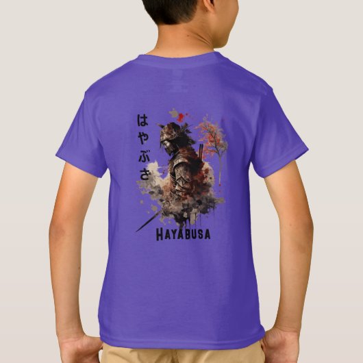 Chemise en T-shirt Hayabusa avec boutique en graph (Dos)