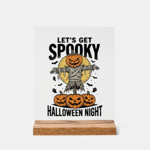 Chemise Épouvantail Citrouille Graphique Halloween