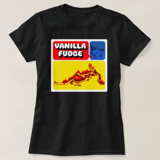 Chemise Fudge Vanille, Autocollant, T-shirt Classi (Design devant)