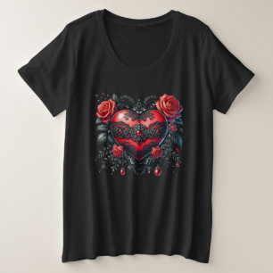 Chemise gothique de la Saint-Valentin grande taill