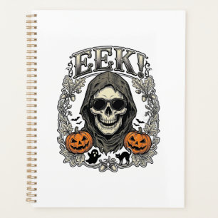 Chemise Graphique Crâne Halloween Gravure Vintage