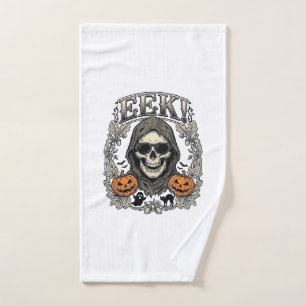 Chemise Graphique Crâne Halloween Gravure Vintage