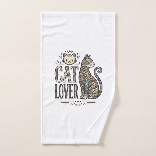 Chemise Graphique de Style de Gravure pour Amoureu (Serviette à main)