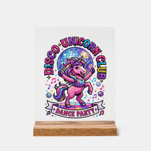 Chemise graphique du club de disco licorne commerc