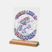 Chemise graphique Licorne Brille Comme une Licorne (Angle)