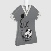 Chemise grise du football (devant)