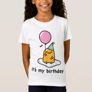 Chemise Gudetama "C'est mon anniversaire" T-Shirt