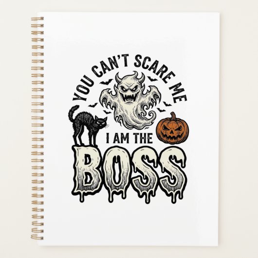 Chemise Halloween Boss Ghost Gravure Vintage Desig (Devant)